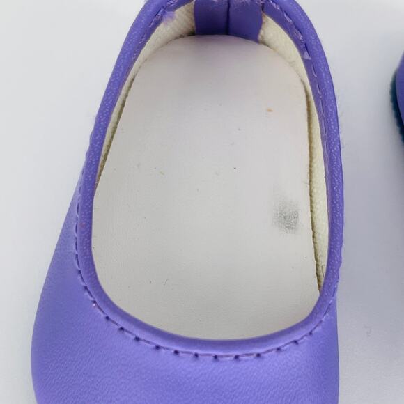Authentic My American Girl Doll Lilac / Purple Shoes / Flats for 18" Dolls - GUC - Picture 5 of 15